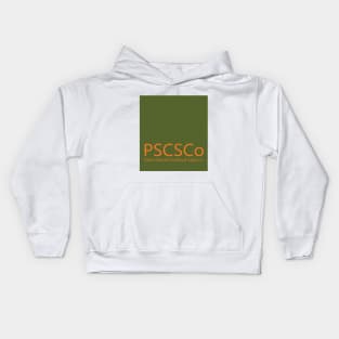 PSCSCo Olive Green & Tangerine ORange Kids Hoodie